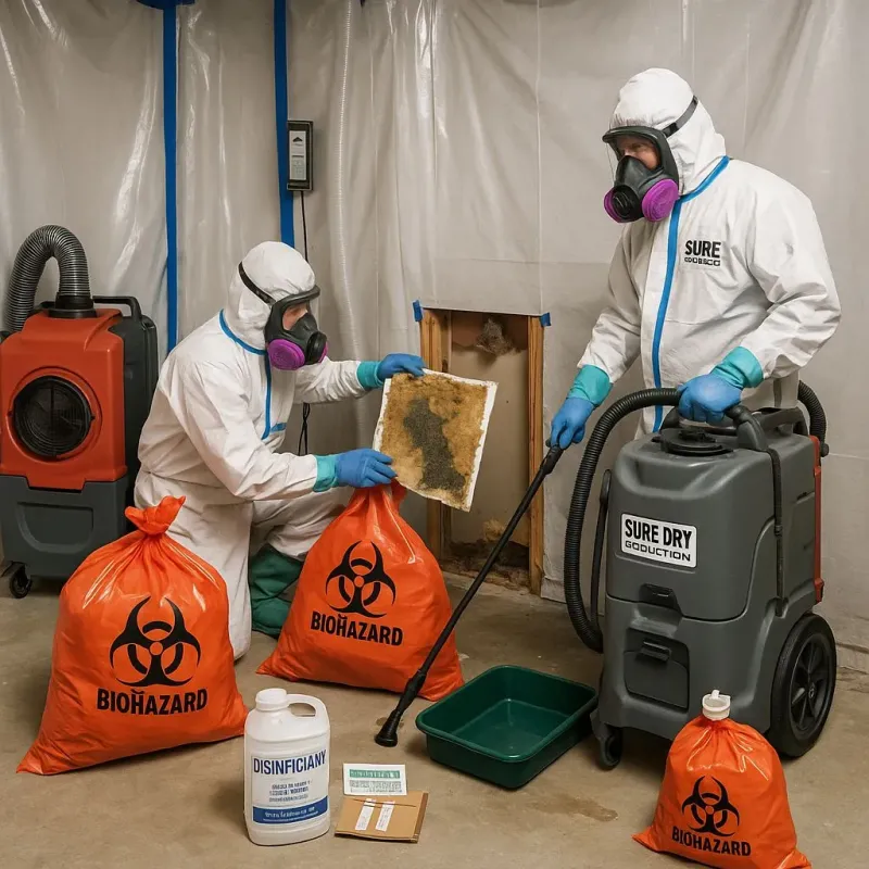 Contaminated Water Handling Protocols process in Frankfort, IL
